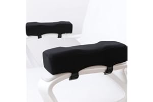 LargeLeaf Bardzo grube ergonomiczne poduszki na krzesła biurowe z odciążeniem łokci