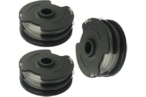 RNGCPTO Bobine de fil pour Parkside Bobines de Fil de Rechange pour débroussailleuse sans fil LIDL Parkside PRTA 20-Li A1 / B2 / C3, PRT 300 A1, PRT 550 A1 / A3 (3pcs)