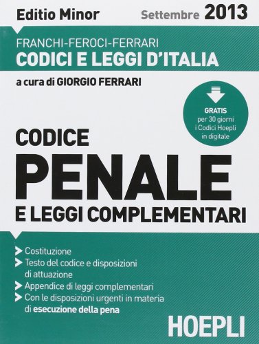 Codice penale 2013. Ediz. minore Codice penale 2013. Ediz. minore