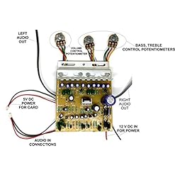 Alternative view of TECH AND TRADE 100W DIY Stereo Audio Board Bass Treble Balance 4440 IC Amplifier Circuit Kit