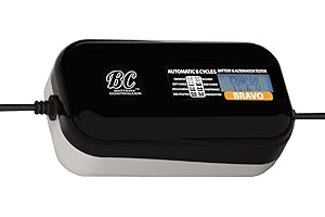 BC Battery Controller BRAVO 1500 - Caricabatteria/Mantenitore + Tester batteria e alternatore 1,5 AMP