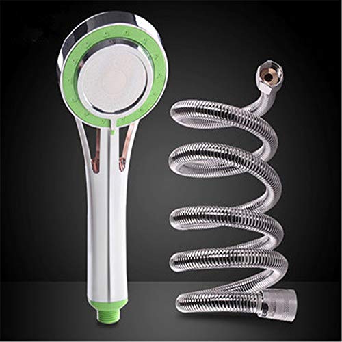 Preisvergleich Produktbild Amber zheng Badkopf Einzelkopf, Grüner Kopf + 2M Rohr