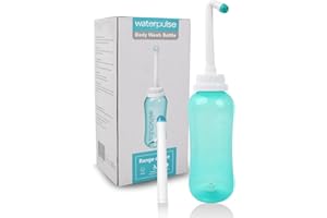 ELITECRAN Ducha de Glúteos 500 ml, Easy-Bidet Portátil para Cuidado del Puerperio y Viaje, Bidé Móvil para Ducha Íntima, Alivio del Dolor Perineal