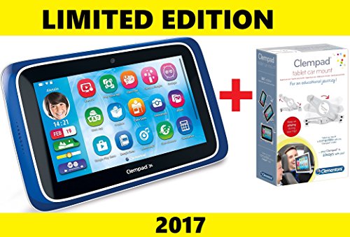 Clementoni 16605LE LIMITED EDITION [versione 2017] â€“ ( Tablet Clempad 8â€ Plus 16605 Con Tablet Car Mount 13688 )