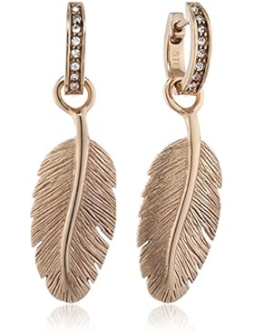 Esprit Jewels Damen-Creolen Edelstahl Feather rose ESCO11485B000
