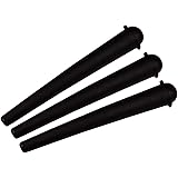 Weedness 3 x Joint-Hüllen Black für King Size Long Paper - Joint Aufbewahrung Wasserdicht Hülle Geruchsdicht Case