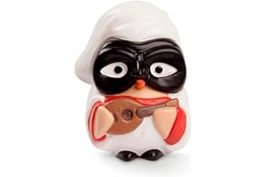 Egan ML18MS/2PU Statuetta Pulcinella, Ceramica, Mutlicolore, 8 x 8 x 10 cm