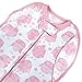 Woombie Convertible Swaddle (0 - 3 Months, Pink Owls)