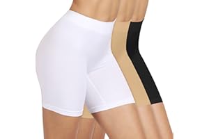 SIHOHAN Radlerhose Damen kurz, Unterhosen mit Bein Boxershorts Damen Kurze Leggings Shorts, Unterziehhose Hose unter Kleid Radler Unterwäsche, hohe Taille und Bequem