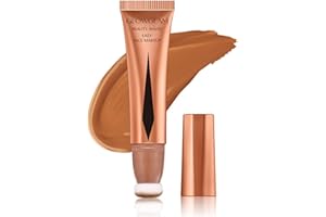 Vawolecy Surligneur liquide, Surligneur de luminateur liquide, bâton contour liquide, blush liquide doux pour joues crème longue durée bronzant maquillage