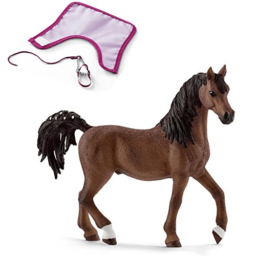 Preisvergleich Produktbild Schleich 13811 Araber Hengst + 42365 Decke + Halfter