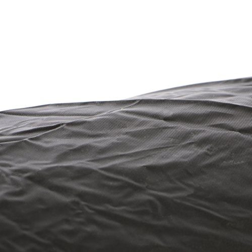 Nexos Schutzhülle für Smoker Abdeckung Wetterschutz Plane Cover 120g/PVC schwarz pflegeleicht Haube Grillabdeckung 150x72x124 passend für GZ35614 Hülle wasserdicht - 2