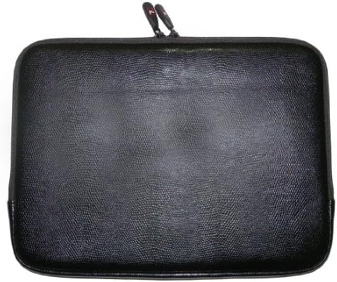 TL Snake Skin 12.1 Inch Elegant Netbook Slip Sleeve Case - With Double-Slider Zipper Closure