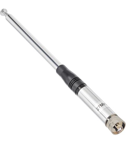 Antenna Bibanda Diamond SRH-701 Per Radio Portatili - 144/430 MHz, Lunghezza 19 Cm, Connettore SMA