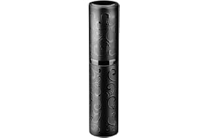 ZKSM Vaporisateur de parfum rechargeable 10 ml, vaporisateur de parfum pour les déplacements, mini flacon pulvérisateur portable avec torsion, bouche cachée et entonnoir pour voyage, sac à main