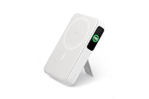 Anker MagGo Power Bank, ultraszybka przenośna ładowarka 15 W kompatybilna z MagSafe, akumulator 10 000 mAh ze składaną podstawką, tylko do iPhone'a 16/15/18/