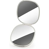Joseph Joseph Viva 2 in 1 Compact Magnifying Mirror, Stone
