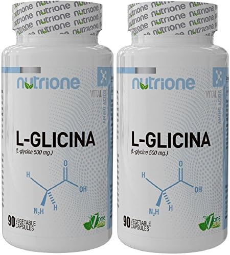 nutrione – L-Glycine – 90 Vegetable Capsules.