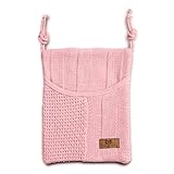 Baby's Only 174512 Dekoration Beutel gestrickt Robust Rippe Korn, 30 x 25 cm