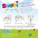 Snappi Nappy Fastener - Original - Red, Blue, Yellow - 3 pcs