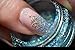 NYK1 12 x Highest Quality Craft and Nail Art Glitter Pots. COLOURED FINE WATERFALL DUST POWDER FOR ALL NAIL, FACE, BODY & HAIR DECORATION AND DESIGN for Shellac Gel Nails and Regular Nail Polish