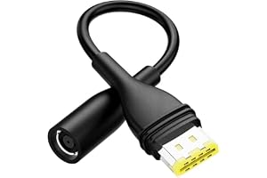 DC adapterkabel kompatibel med AirSense 10 till AirSense 11/AirMini, CPAP strömadapter förlängningskabel 15 cm, nätdel omvandlare kabel för CPAP ventileringstillbehör