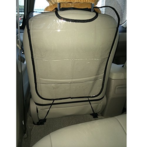 Auto Rueckenlehnenschutz universal PKW KFZ Sitzschutz Schutzbezug -Transparent - 8