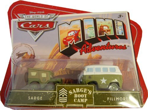 Preisvergleich Produktbild Disney Cars Mini Adventures Sarge & Fillmore [Spielzeug]