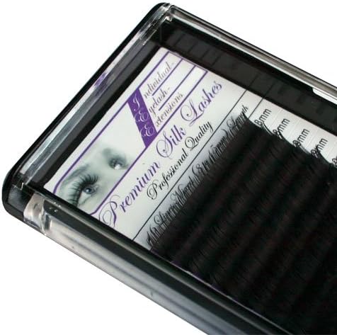 Individual Eyelash Extensions / Silk Eyelash Extension J Curl 0.15mm 0.20mm 0.25mm 8-15mm Mix Length / Semi Permanent Eyelash Extensions / Fake Eyelashes / Eyelash Extension / False Eyelash Extensions / Lash Extensions / False Eyelashes (0.25mm)