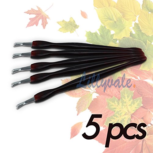 5 PCS Cuticle Pusher Trimmer Cutter Remover Pedicure Manicure Nail Art Tool Kit