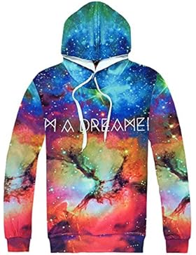 Honour Fashion Sternhimmel 3D Printed Sport Pullover und Hose