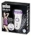 Braun Silk Epil 9 9-561 Wet & Dry Cordless Epilator with 6 Extras Attachments