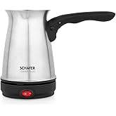Schafer Oskar Plus Elektrikli Cezve-Inox02