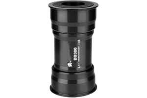 HOUSON movimento centrale della bicicletta, albero centrale della bicicletta movimento centrale 24mm movimento centrale per BB386 EVO PF30 BB386 mountain bike MTB