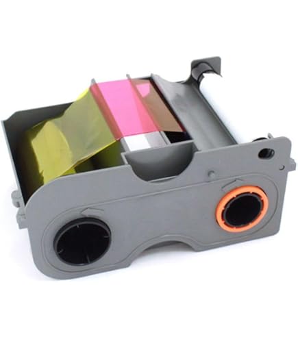 PARTSHE 800033-340 Ribbon, ZXP3 Color Ribbon, YMCKO for