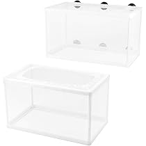 HEMOTON Aquarium Zuchtbox - Zweigeteiltes Becken Für Jungfische
