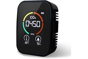 CO2 Meter Weytoll Carbon Dioxide Meter Digital Temperature Humidity Multifunctional Tester Air Quality Monitor Carbon Dioxide Detector