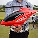Produktbild Ycco RC Drohne Spielzeug Für Kinder Teenager Jungen Geschenke USB Ladekabel Fernbedienung Hubschrauber Spielzeug mit LED Stabilisierungssystem Indoor/Outdoor RC Hubschrauber 3,5 Kanäle (Rot)