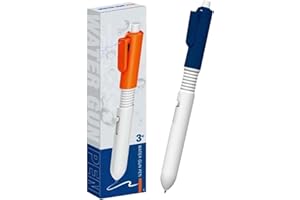 DAPONGZHI Stylos À Eau Magiques Inscriptibles, À Presser pour Pulvériser De l'eau, Stylo Rétractable Polyvalent Et Créatif, Jeu De Combat d'eau, Fournitures Scolaires Adaptées Aux E-nfants (A)