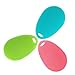 Produktbild Ponangaga Silikon Schwamm Scrubber Reinigungs, Nahrungsmittelgrad Multi-Purpose Antibakterielle Silikon Scrubber Sponge Reinigungsbürste Küchen Haushalts Bad 3 Stück (Grün + Blau + Rosa)