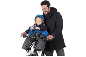 TAAC Tucano Urbano Termoguscio Compatibile con Seggiolini Anteriori da Bicicletta, Grigio