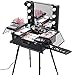 Produktbild Roll-Make-up-Koffer 28"X 21" X 54"mit LED-Lichtspiegel Verstellbare Beine Abschließbarer Zugtisch Studio Artist Cosmetic