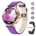 Produktbild HopoFit Fitness Tracker HR, Blutdruckmessband, SmartWatch mit Herzfrequenz, Wasserdicht, Schrittzähler, Kalorienzähler, HF01 Activity Tracker für Frauen, Kinder, iPhone und Android (Purple)