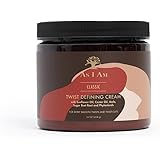 AS I AM Twist Defining Cream For Shiny Smooth Twists and Twist Outs 16 oz