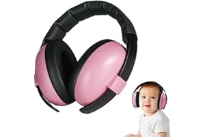 LUFEIS Cuffie antirumore bambini, Cuffie Neonato Antirumore, Cuffie Antirumore Neonati, Cuffie Per Neonati Antirumore, Cuffie Insonorizzanti per neonati e bebè da 0 a 3 anni