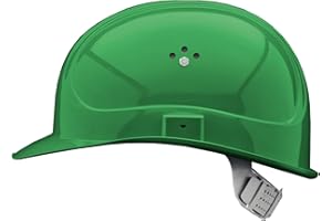 ‎GUARD 5 GUARD 5 - BAU-Schutzhelm - DIN EN 397 - Einstellbarer Arbeitshelm - Bauarbeiterhelm Schutzhelm Bauhelm - mit 6-Punkt Gurtband mit Leder Schweißband an der Stirn