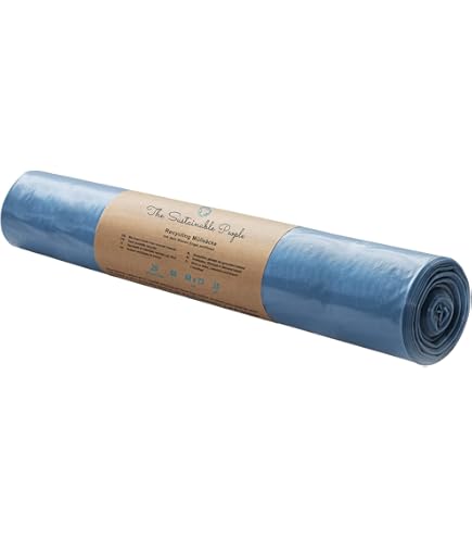 Borsa Bianca ECO WAVE Sacchi Per Rifiuti Biodegradabili E