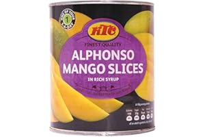 KTC EDIBLES Tranches de mangue Alphonso KTC (au sirop riche) - 850 g