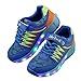 Produktbild iLifetech  A40,  Mädchen Unisex Kinder Jungen Schuhe mit wiederaufladbarer LED-Beleuchtung , blau - blau - Größe: 35 EU