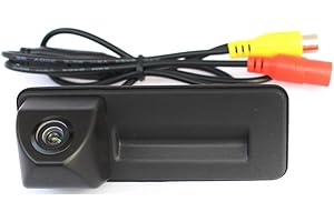 BERLINGAN Cámara Impermeable Reversible del Manillar del vehículo-específica cámara Trasera Posterior de la maneta del Caso para VW Skoda Roomster Superb Cambi Yeti Fabia Octavia II 1Z 2 Audi A1